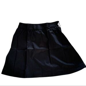 INC International Concepts Black Short Skirt Size 12P Petite